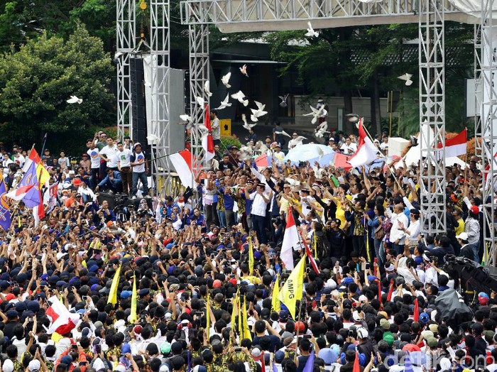 Pemprov DKI Juga Tegur Panitia Aksi Kita Indonesia Soal Atribut Parpol di CFD