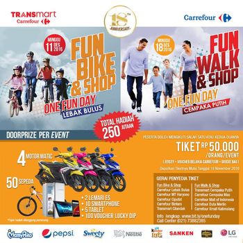 Masih Ada Promo Elektronik Transmart Carrefour di Hari Minggu