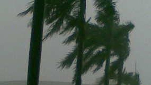 Ilustrasi angin kencang