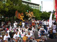 Potret Kemeriahan Parade Bhinneka Tunggal Ika di Area CFD