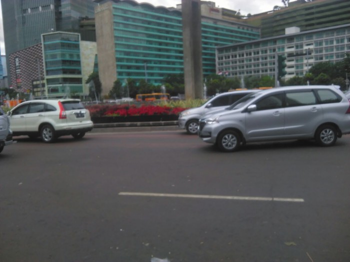 Parade Kebhinnekaan Usai, Lalu Lintas Bundaran HI Dibuka Lagi