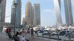 Marina Buatan & Gedung Berputar di Dubai