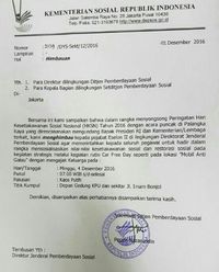 Jabarkan Versi Asli, Mensos: Surat Editan Adalah Fitnah