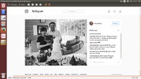 Ini momen saat Ahok mengucapkan selamat ulang tahun ke-41 untuk Veronica. Di foto itu Ahok terlihat tersenyum semringah, dan Vero memegang buket bunga. Di depan keduanya ada roti ulang tahun tingkat tiga, lengkap dengan nasi tumpeng. (Foto: Instagram @basukibtp)
