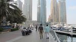 Marina Buatan & Gedung Berputar di Dubai