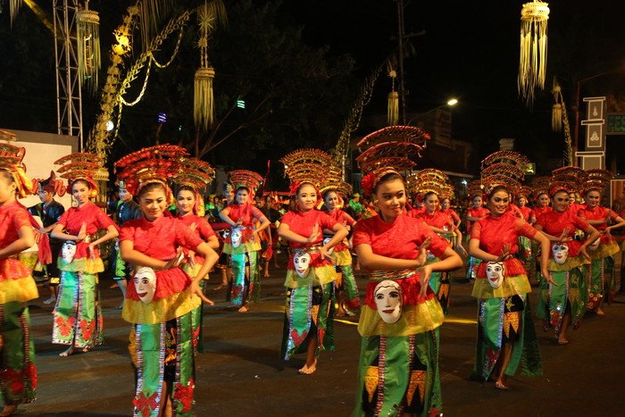Banyuwangi Night Carnaval Festival Kuwung 2016 Tampilkan Kerukunan Etnis
