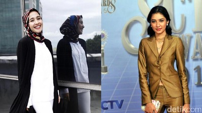 Senyum Laudya Cynthia Bella, Mikha Tambayong Tampil Boyish