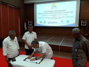 Jasa Marga Sah Garap Tol Melayang Jakarta-Cikampek, Masa Konsesi 45 Tahun