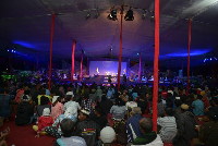 Panggung Hiburan Rakyat Digelar di Alun-Alun Rangkasbitung