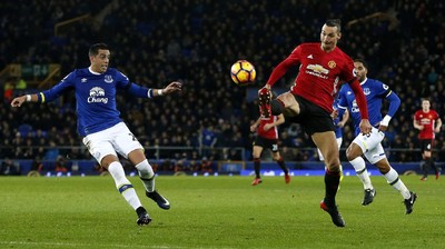 Everton vs MU Berakhir Imbang