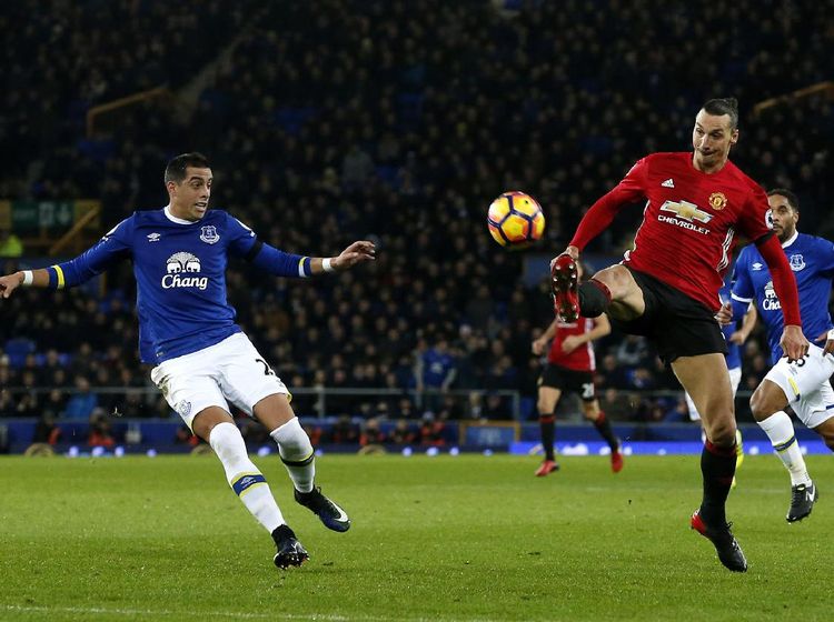 Everton vs MU Berakhir Imbang