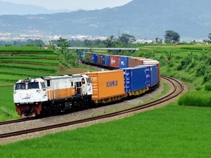 KAI Uji Coba Kereta Barang dari Sei Mangkei ke Pelabuhan Belawan