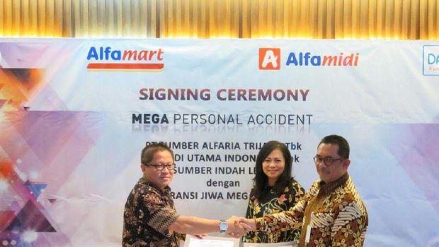 Gandeng Alfamart, Mega Jiwa Permudah Pembayaran Premi Nasabah