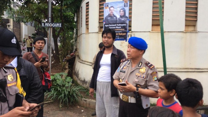 Bawa Keris Saat Ahok Blusukan di Cipete, Pria Ini Diamankan Polisi