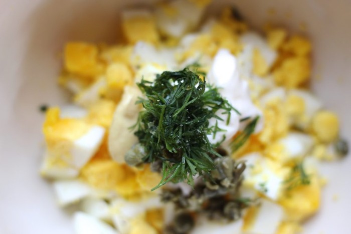 salad telur
