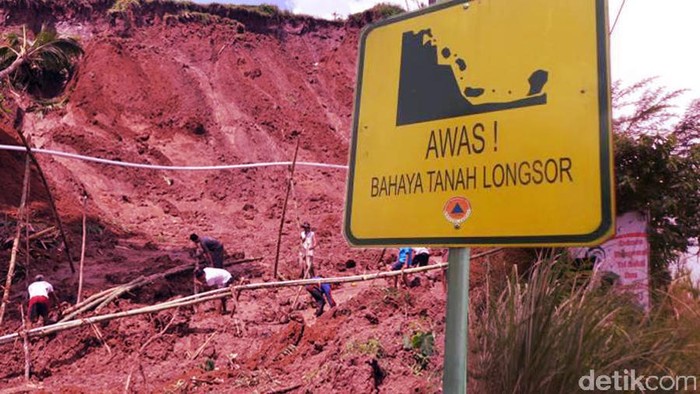 Longsor Terjadi di Lebak Banten, 4 Orang Meninggal