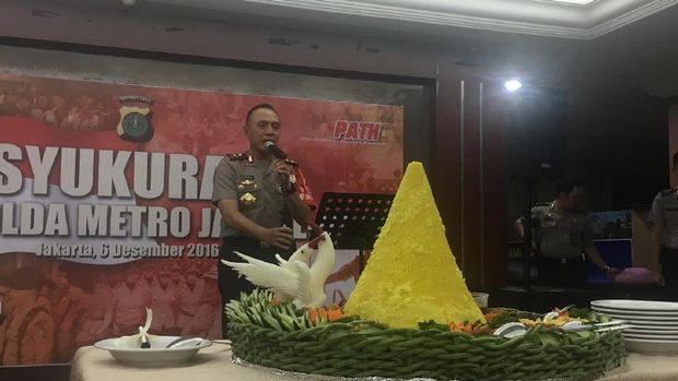 Di HUT ke-67 Polda Metro, Kapolda meminta jajarannya terus menjaga keamanan Jakarta.