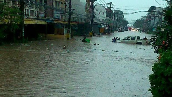 14 Orang Tewas Akibat Banjir Parah di Thailand