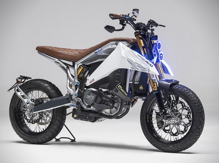 Kerennya Motor Listrik Versi Telanjang Ini