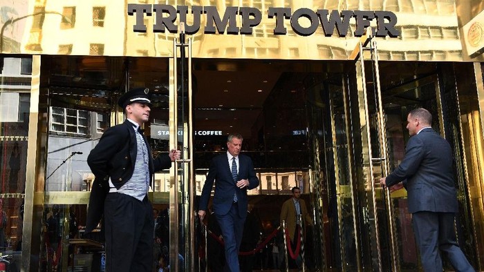 Coba Masuk Trump Tower, Pemuda Berpisau Ditangkap Polisi New York