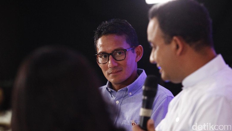 Saat Anies Hingga Sandi Respons Survei Soal Toleransi di DKI Saat Anies Hingga Sandi Respons Survei Soal Toleransi di DKI