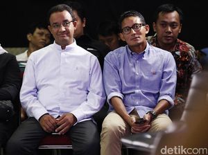 Anies-Sandiaga Blak-blakan di Markas detikcom