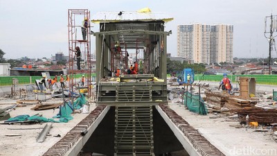 Pembangunan Halte Busway Tendean-Ciledug Dikebut