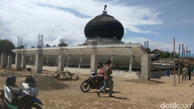  Kondisi di Pidie Jaya pasca gempa 6,5 SR, Rabu (7/12/2016)
