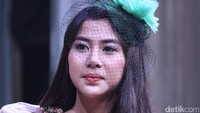 Adinda mengisi acara televisi di OVJ, Kapten Tendean, Jakarta Selatan. Pool/Ismail/detikFoto.