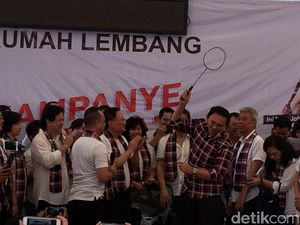 Pebulutangkis Liem Swie King dkk Beri Raket ke Ahok: Smash Para Koruptor!