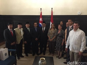 Saat Parlemen Kuba Berapi-api Bicara Blokade AS ke Delegasi DPR