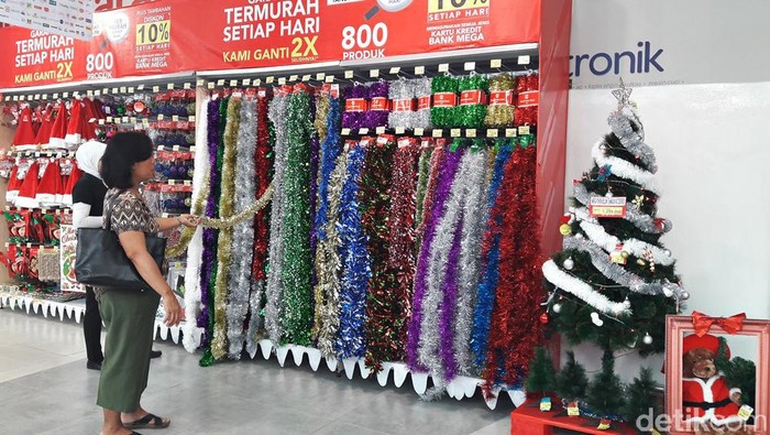 Tambahan Diskon 30% Semua Aksesoris Natal di Transmart Carrefour