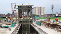 Bahkan beberapa halte nantinya akan dipasang eskalator.