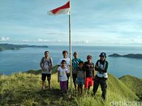 Panorama cantik dari Bukit Lukapan (Bonauli/detikTravel)