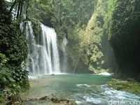 Seperti ini aslinya Air Terjun Laumarang (Bona/detikTravel)