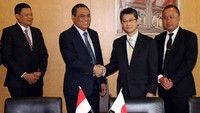 Wakapolri Komjen Syafruddin melakukan kunjungan kerja ke Tokyo, Jepang. Pool/dok Humas Polri.