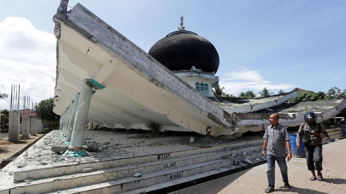 Gempa Aceh: 13 Unit Ruko, 8 Masjid dan 86 Rumah Warga Rusak Parah