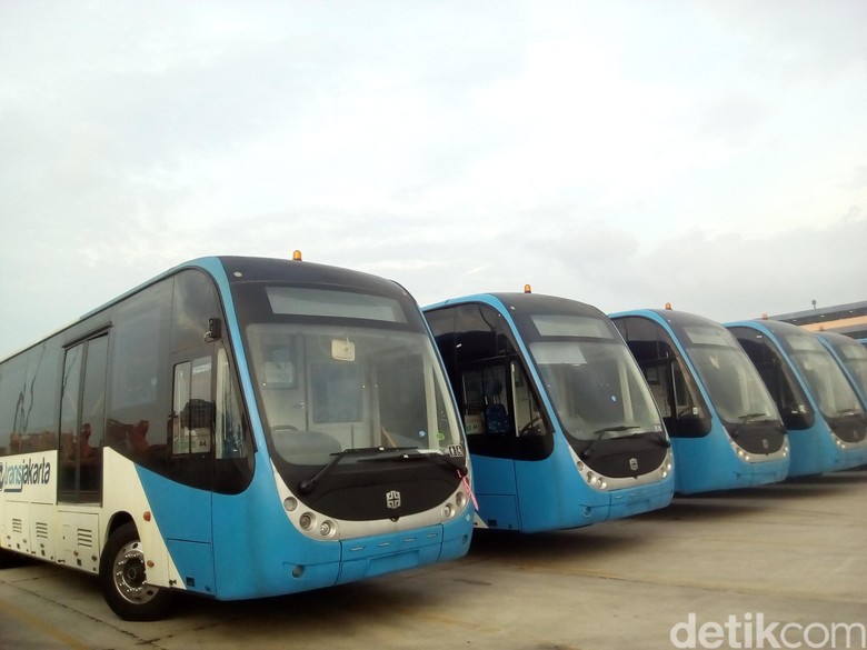 Bus Zhongtong. Foto: Galang/detikcom Bus Zhongtong. Foto: Galang/detikcom