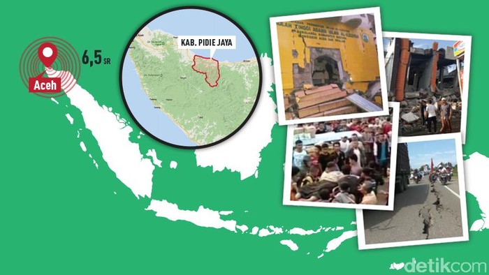Korban Tewas Gempa Aceh Jadi 101 Orang