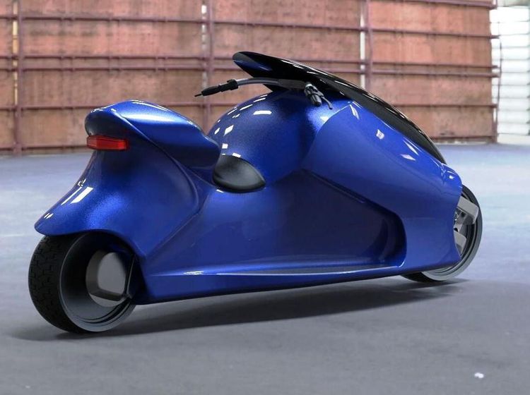 Motor Listrik Bongsor Ini Bernama GyroCycle