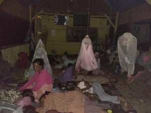 Trauma, Sebagian Korban Gempa di Pidie Jaya Masih Bertahan di Pengungsian