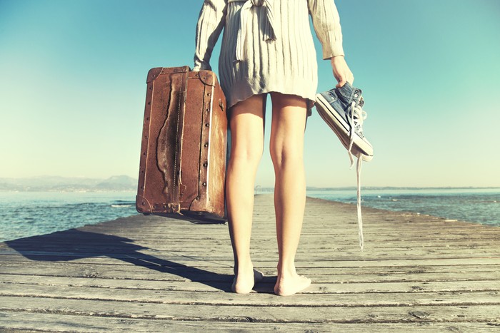 ilustrasi traveling