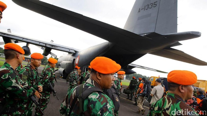 Pasukan Tambahan Dikirim ke Aceh 1 Kompi pasukan paskhas TNI Angkatan Udara yang terdiri dari pasukan medis dan tanggap SAR kembali dikirim ke Aceh untuk membantu korban gempa.
