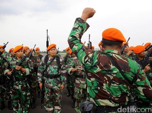 Seorang Warga Tewas Kena Ledakan Saat Paskhas Latihan di Riau