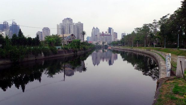 Inilah yang namanya Sungai Cinta di Taiwan (Wahyu/detikTravel)