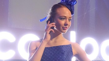 Fancy 3 memiliki bentang layar 5 inch dengan resolusi HD. (Foto: detikINET/Adi Fida Rahman)