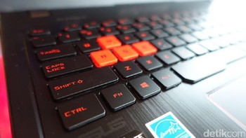 untuk harga, ROG GL553 dibanderol Rp 17,8 juta. Foto: detikINET/Adi Fida Rahman