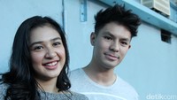 Wajah semringah dari Mikha dan Fero. Pool/Ismail/detikFoto.