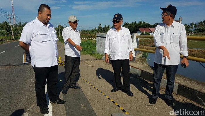 Menteri PUPR Cek Kondisi Infrastruktur Aceh Pasca Gempa