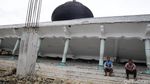 Jokowi Tinjau Masjid yang Ambruk Akibat Gempa